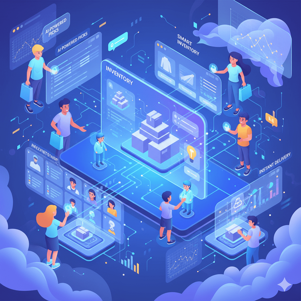 An online marketplace lacked personalized product recommendations and inventory insights.